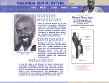 Tablet Screenshot of mkmjazz.com